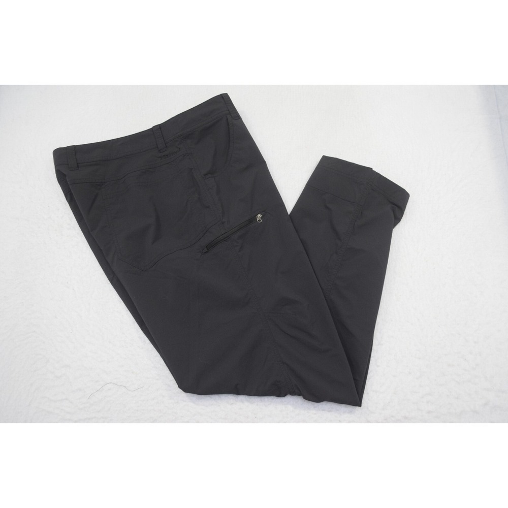 Marmot Hiking Pants Gray Nylon Stretch Performance Tech Pocket Mens Size 40 x 32